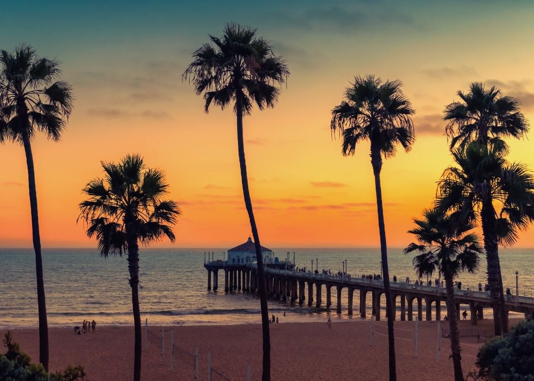 Hey Hermosa Beach to Manhattan Beach!